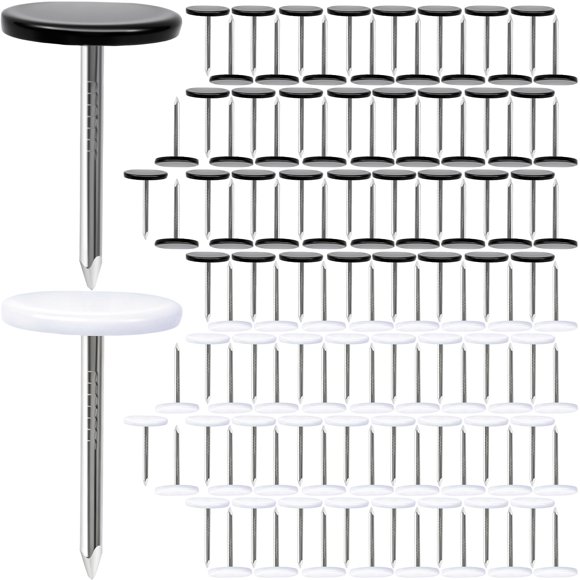 Chinchetas Lekgavd 11x17 mm Negro/Blanco 120 uds