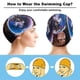 thumbnail image 3 of Laberinto: La película Gorro de Natación de Licra, Gorro de Baño de Tela Cómoda, Gorro Elástico Antideslizante para Hombres, Mujeres y Niños, 3 of 6