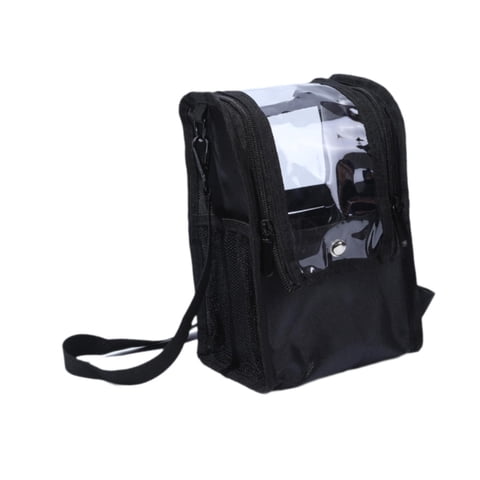 Magideal - Estuche Para Cosméticos, Bolsa De Maquillaje, Ventana Transparente, Estuche Para Artículos De Tocador, Bolsa De Almacenamiento De Viaje Para El Baño Y