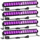thumbnail image 1 of Barras de luz LED negra YQNLIFA 36 W, paquete de 4 unidades, IP66, impermeables, 1 of 7