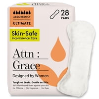 Attn : Grace - Almohadillas Para Incontinencia Attn: Grace Ultimate Women, Paquete De 28