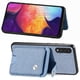 thumbnail image 3 of Funda Billetera Tejida para Samsung Galaxy A50 con Soporte y Tarjetero Azul, 3 of 4