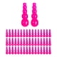 thumbnail image 1 of Kit De 50 Uds De Cuentas De Pesca Apiladas, Señuelos De Pesca, Aparejos Para Perca, Trucha, Walleye, Rosa Y Rojo, 1 of 3