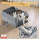 thumbnail image 5 of Arenero Gatos Grande BaÃ±o Sanitario Acero Inox Con Pala Gris, 5 of 7