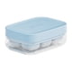 thumbnail image 1 of Bandeja De Cubitos De Hielo Multiusos De Fácil Liberación Portátil Para Café Bebida Jugo 6 Rejillas Azul, 1 of 5