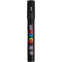 Rotulador De Pintura Acrílica Uni-Ball Posca Pc-5M Negro