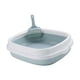 thumbnail image 3 of Caja De Arena Para Gatos, Caja De Arena Con Borde Alto, Inodoro Portátil Duradero Para Cachorros, Azul Grande, 3 of 5