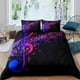 thumbnail image 1 of Music Notes Multicolor Black # Quilt Duvet Cover Set Bedroom Decor Bed Linen3-Piece Bedding Set, 1 of 5