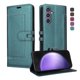 thumbnail image 2 of Premium Wallet Case for Samsung Galaxy S25 FE with Card Slots & Kickstand, Flip Cover Green, 2 of 6