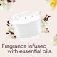 thumbnail image 2 of Vela aromática Glade Sheer Vanilla Embrace, 3 mechas, 200 ml, paquete de 3, 2 of 9