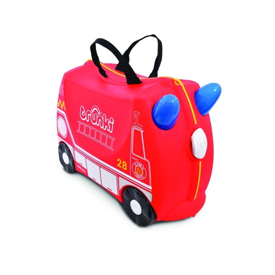 Trunki - Maleta Con Ruedas, Diseño Carro De Bombero