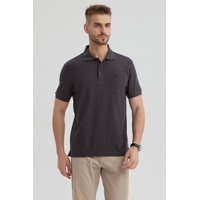 Fashionspark - Polera Hombre Piqué Básica Lisa Marengo - Lv