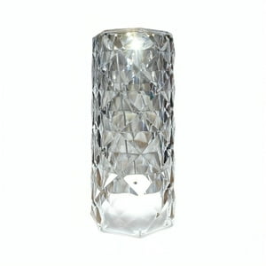 Genérico - Lámpara De Acrílico Rosa Diamante Táctil