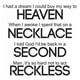 thumbnail image 1 of Decomural Kanye West Reckless Song Lyrics WS-40929, 1 of 2