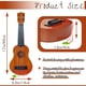 thumbnail image 2 of Guitarra de ukelele de juguete musical Woozettn Kids, 44 cm, con 4 cuerdas, 2 of 7