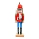 thumbnail image 1 of Adornos De Cascanueces Favores De Fiesta Figuras De Cascanueces De 25 Cm Para Escritorio Invierno Rojo, 1 of 5