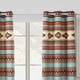thumbnail image 3 of Paneles de cortina Greenland Home Red Rock de 84 pulgadas de largo, arcilla, 3 of 6