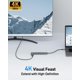 thumbnail image 4 of Hub USB C Acer 5 en 1 con HDMI 4K, suministro de energía de 100 W, 3 USB A, 4 of 9