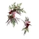 thumbnail image 2 of Arco De Flores De Boda De 2 Uds Con Guirnalda De Hojas Para Decoración De Ceremonia Rojo Vino, 2 of 5