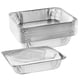 thumbnail image 1 of Sartenes de papel de aluminio NYHI de 9 x 13 pulgadas con tapas, paquete de 10 unidades para catering, 1 of 8