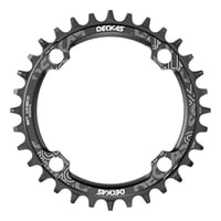 Genérica - Plato Redondo Mtb Narrow Wide Bicicleta 30T 32T 34T 36T 38T Multicolor