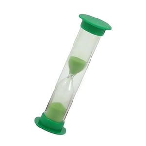Genérico - Temporizador De Arena Reloj De Arena De Escritorio Portátil Visual De 2 Minutos Para Cocina Casera Cocina Verde