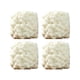 thumbnail image 4 of 4 Ovillos De Pompones De Ganchillo Cómodos Para Tejer Y Tejer, Para Hacer Bufandas Y Cojines, Color Blanco, 4 of 5