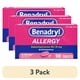 thumbnail image 1 of Antihistamínico Benadryl Ultratabs 25 mg 3 Pack 100 Tabletas, 1 of 3