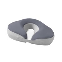 Magideal - Almohada Facial Prono Masaje Almohada De Soporte Facial Ajustable Almohada De Espuma Viscoelástica Transpirable Cojín Compacto Adecuado Para Salón De Gris