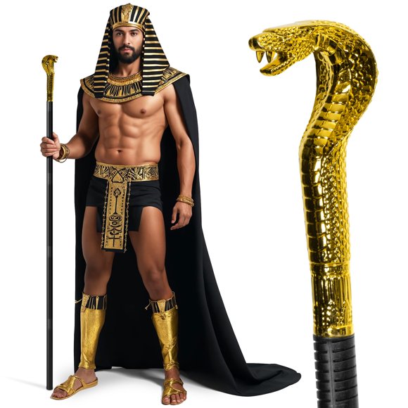 Bastón Zadin Jafar Snake, bastón del faraón egipcio