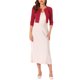 thumbnail image 2 of INSPIRE CHIC Chaqueta Corta de Mujer para Halloween con Mangas 3/4, Sin Cuello, Plisada, Abierta al Frente, Talla L, Roja, 2 of 6