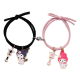 thumbnail image 1 of Par de pulseras kuromi y melody amistad parejas 1426 CM, 1 of 3