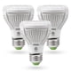 thumbnail image 1 of Bombilla LED de cultivo SANSI de espectro completo de 10 W (paquete de 3), 1 of 6
