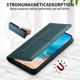thumbnail image 2 of Funda tipo cartera con bloqueo RFID para Xiaomi 15 Pro cubierta magnética de cuero con tapa y soporte Verde, 2 of 6