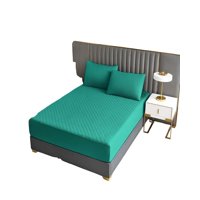 Genérico - Cubrecolchon Impermeable King Turquesa