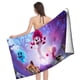 thumbnail image 4 of 200% Lobo Toalla de playa de secado rápido con diseño temático, regalo para mujeres y niñas, ideal para cumpleaños, fans, amantes de la música, uso en la playa o al aire libre, 78 × 160 cm, 4 of 6