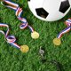 thumbnail image 4 of Winner Medals Juvale Gold, paquete de 24 unidades para niños y adultos con cintas, 4 of 9