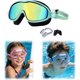 thumbnail image 1 of Gafas natación niños HD montura grande verano visión amplia antivaho clases natación, 1 of 5
