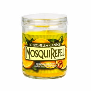 Importadora Usa - Vela De Citronela Repelente De Mosquitos 100 Gr Mosquirepel