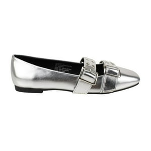 Zapato Agua De Coco Broches Plateado