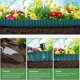 thumbnail image 4 of Xiao Hua Inserto de Cerca de Plástico de 30 Pies Borde de Paisaje para Macizos de Flores, Plantas, Jardines, Aceras O Céspedes Borde de Cerca de Jardín de Paisaje, 1 Pieza, 4 of 4