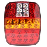 Thunder - Farol Trasero 23 Led Ford Cargo 12/24V Izquierdo