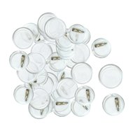 Bothyi - 100 Piezas De Acrílico Diseño Botón Pin Insignia Niños Duraderos Para Manualidades 37Mm