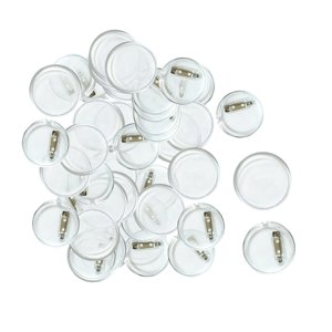 Bothyi - 100 Piezas De Acrílico Diseño Botón Pin Insignia Niños Duraderos Para Manualidades 37Mm