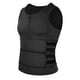 thumbnail image 1 of Traje De Sauna Para Hombre Chaleco De Sudor Entrenador De Cintura Body Shaper Camiseta Sin Mangas Compresión 2XL, 1 of 3