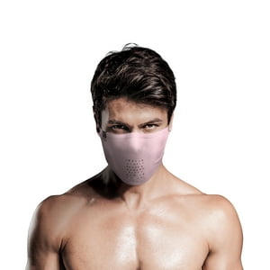 Naroo - Mascara Deportiva Tejido Ultrafino Sin Cuello N1S - Rosadoda