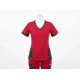 thumbnail image 1 of Delantal Mujer tela elasticada. Rojo, 1 of 3
