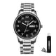 thumbnail image 1 of Reloj analógico BOSCK para hombre de 40 mm de acero inoxidable resistente al agua, 1 of 7