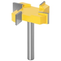 Magideal - Broca De Enrutador De Superficie De Spoilboard Cnc, Vástago De 1/2 Pulgada, Broca De Enrutador De Aplanamiento De Losa, Brocas De Enrutador De Cepilla