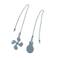 Magideal - Ventilador De Techo De Estilo Vintage, Conector De Cadena De Tracción, Cadena De Extensión De Ventilador De Metal Decorativa Para Interruptor De , Estilo D